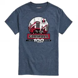 Country Casuals #D20867-G20047HBL Farmall 100 Years Heather Blue T-Shirt