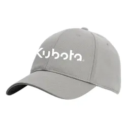 Kubota #KT23A-H917 Kubota Grey Lightweight Performance Cap