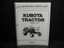 Kubota #07909-50751 L175  Parts Manual 