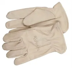 Kubota Kubota Leather Work Gloves (Men's X-Large) Part #77700-02463