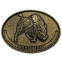 Bush Hog Retro Belt Buckle Part#19VBH13600
