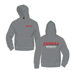 General #g185sg Messick's Hoodie Gray 