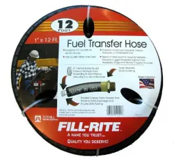 Fill-Rite #FRH10012 Fuel Hose Assembly -1" x 12'