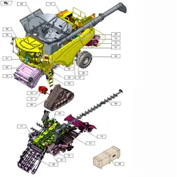 New Holland CR6.80 MY18 - REVELATION COMBINE - TIER 4B (NAFTA)(10
