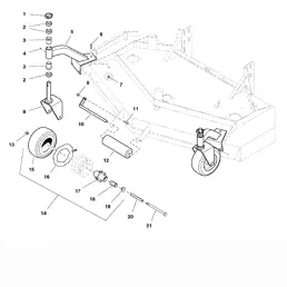 Simplicity mower deck 2025 rollers