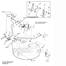 Simplicity riding discount mower parts