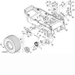Woods FZ28K SERIAL NUMBER 1177489 UP Parts Diagrams