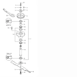 Woods rd7200 blades cheap