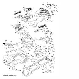 Husqvarna LGT2554 96045002800 2010 11 Parts Diagrams