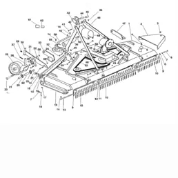 Befco c26 2025 finish mower parts