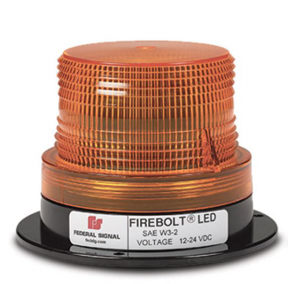 Federal Signal #220260-02 Firebolt LED Class 2 Beacon Light - Magnet Mount