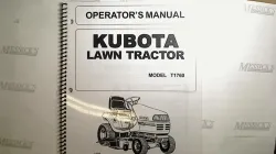 Kubota T1570, T1670, T1770, T1870  Owners Manual  Part #K1162-71212