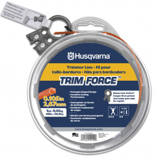 Husqvarna #639006104 1 lb. Donut/ 400 ft. Spool Titanium Force Trimmer Line