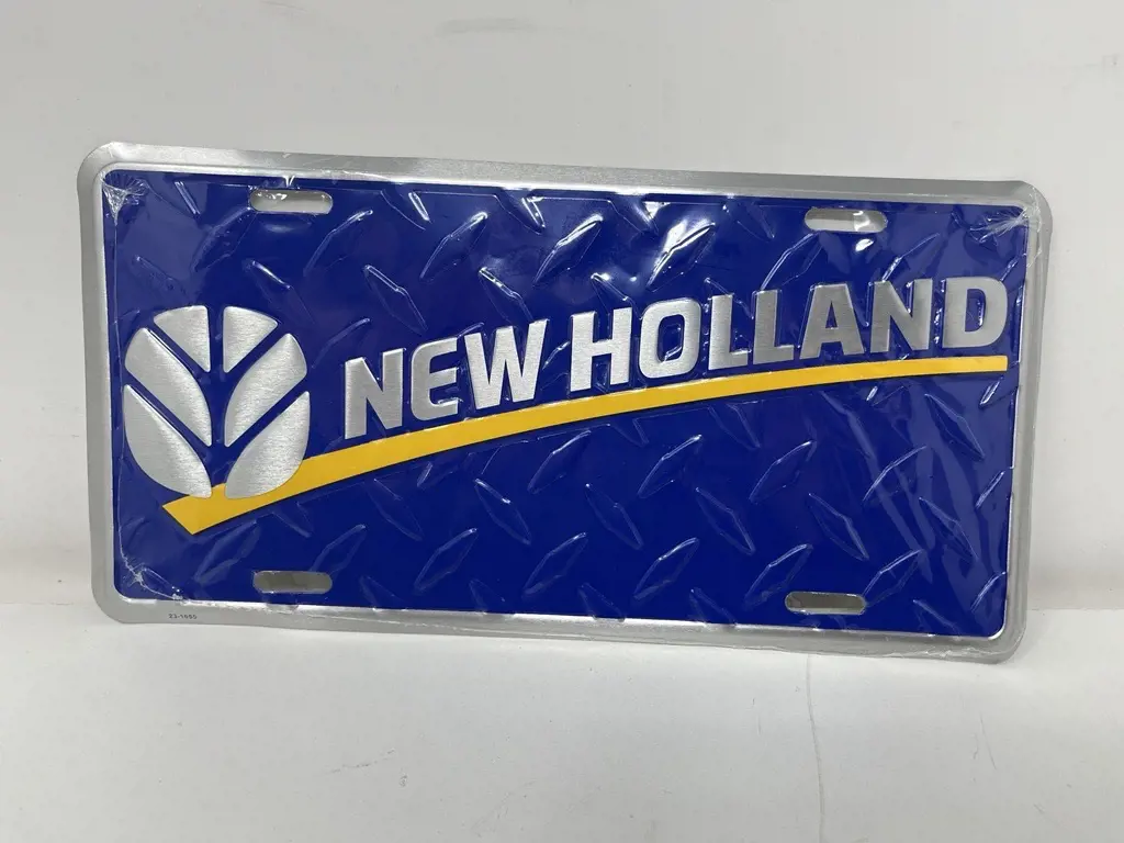 Image 2 for #23-1655 New Holland Diamond License Plate