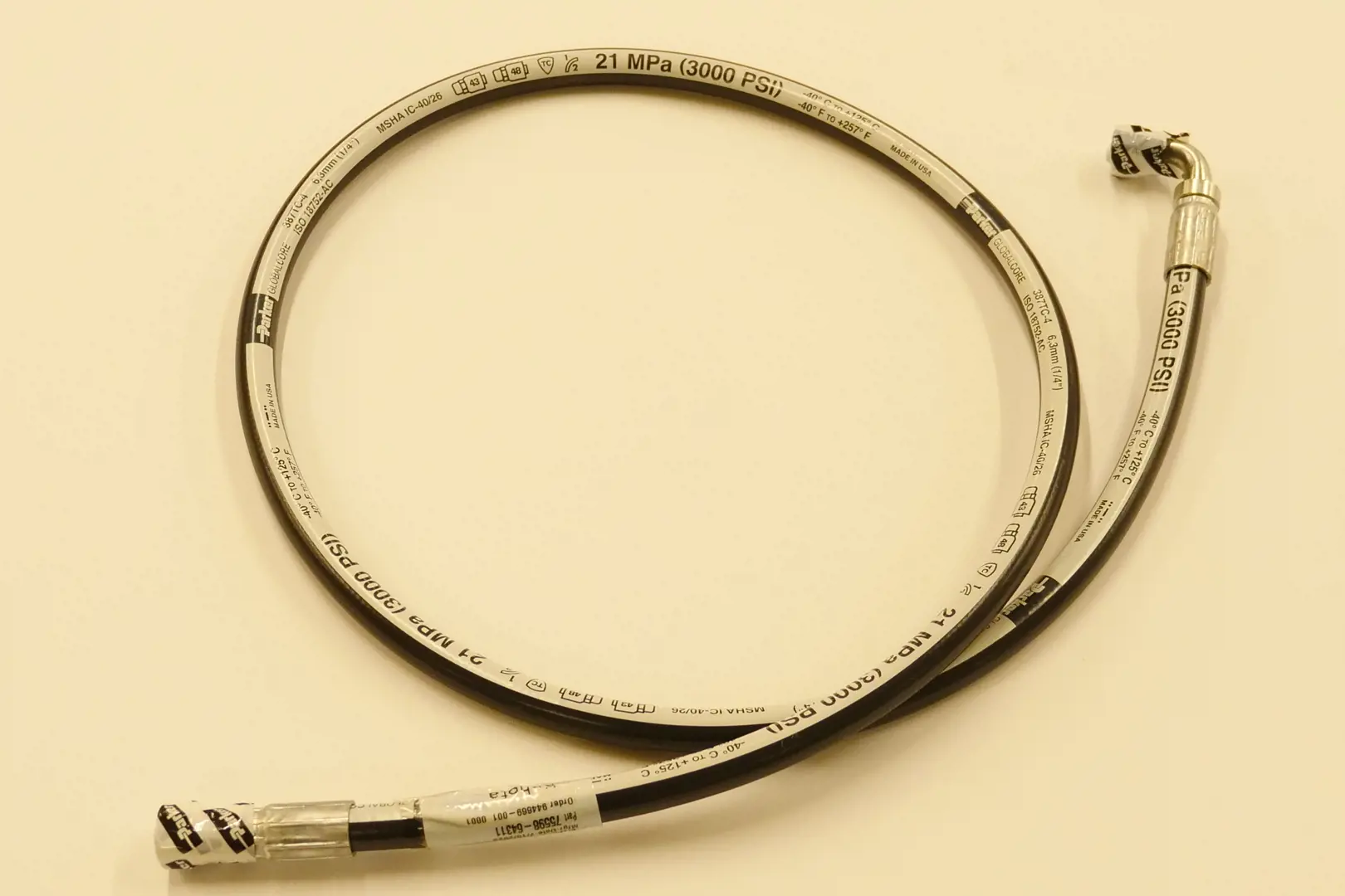 Kubota #75598-64310 HOSE 6, HYDRAULI 