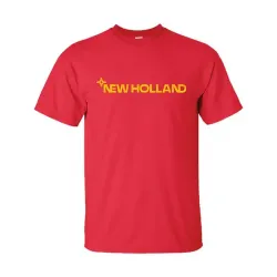 Apparel & Collectibles #200435325 New Holland Red Retro T-Shirt