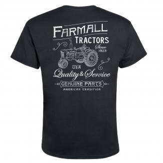 Country Casuals #D16036-G20047BLA Vintage Farmall Tractor Mens T-Shirt