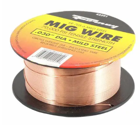 Image 2 for #F42291 ER70S-6, MIG Welding Wire, Mild Steel, .030 in Diameter x 2 Pound Spool