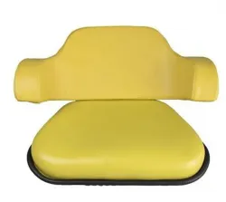 Case IH #SEA-JD5550YEX JD Two Piece Cushion Set, Yellow
