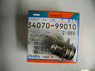 Kubota #34070-99010 Headlight Bulb