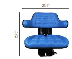 New Holland #SEA-300RMBLUBEX Universal Suspension Seat, Blue