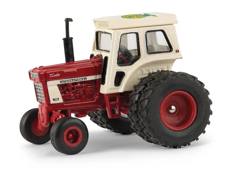 Image 2 for #ZFN44125 1:64 IH Farmall 966 Tractor with FFA logo