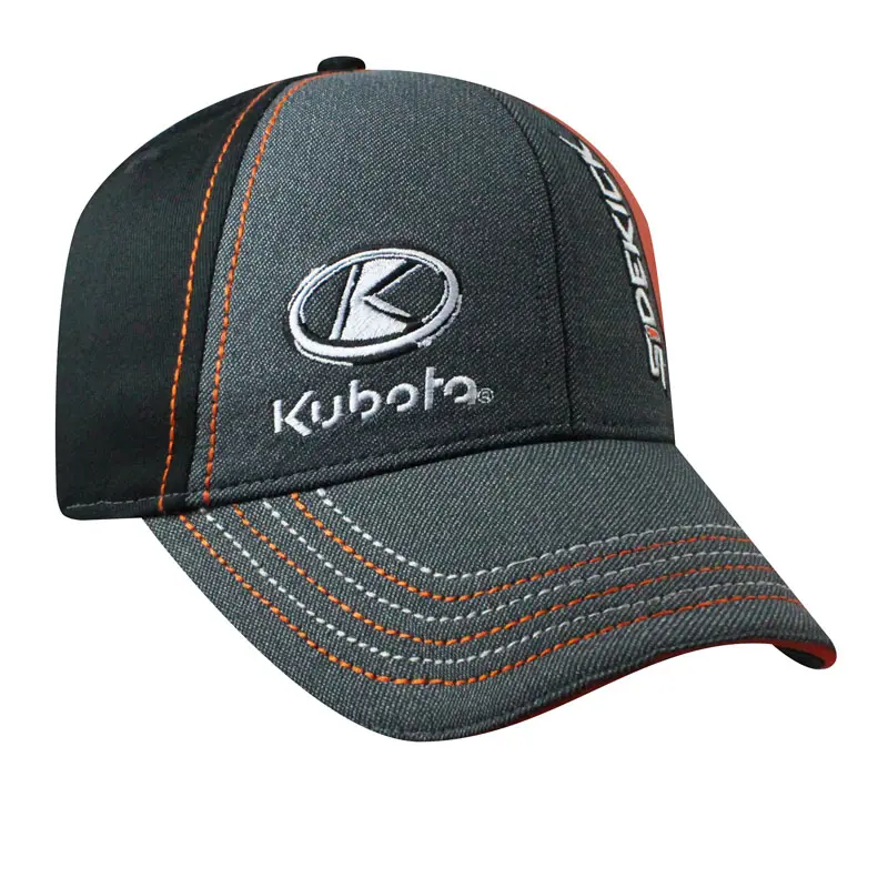 Image 1 for #KB07-1266 Kubota Sidekick Melange Velcro Back Cap