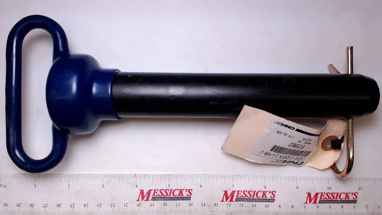 Image 1 for #87299822 1-1/4" x 7"  Blue Handle Hitch Pin