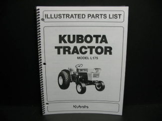 Kubota L175  Parts Manual  Part #07909-50751