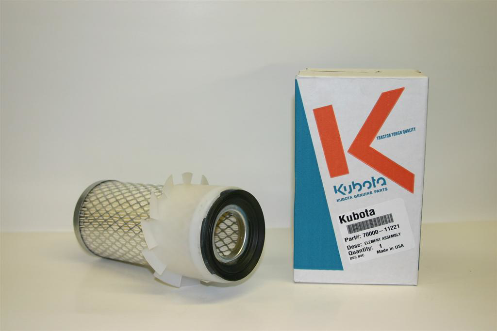 Kubota #70000-11221 Air Filter