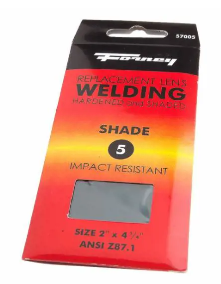 Image 2 for #F57005 Welding Lens, 2" x 4-1/4", Shade #5