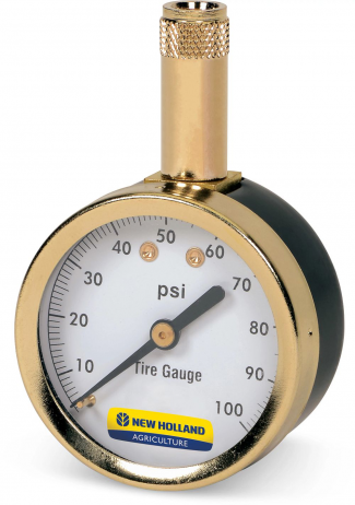 New Holland #SN50082 New Holland Dial Pressure Gauge, 0-100 psii
