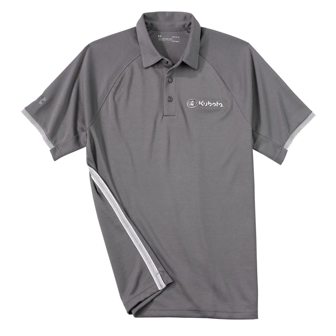 Image 1 for #200373873000 Kubota Under Armour Rival Grey Polo