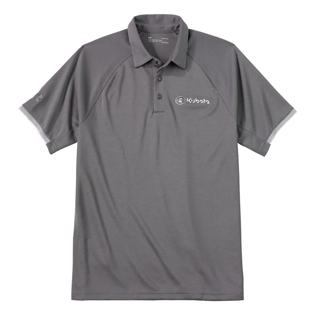 Image 2 for #200373873000 Kubota Under Armour Rival Grey Polo
