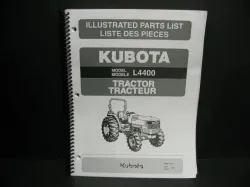 Kubota L4400 Parts Manual Part #97898-23061
