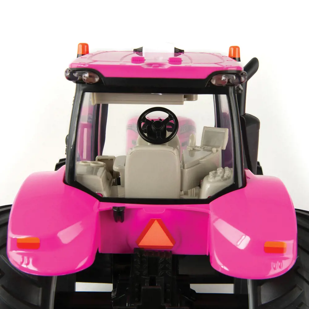 Image 4 for #ZFN47430 1:16 Case IH Magnum Pink Tractor w/ Loader - Big Farm Series