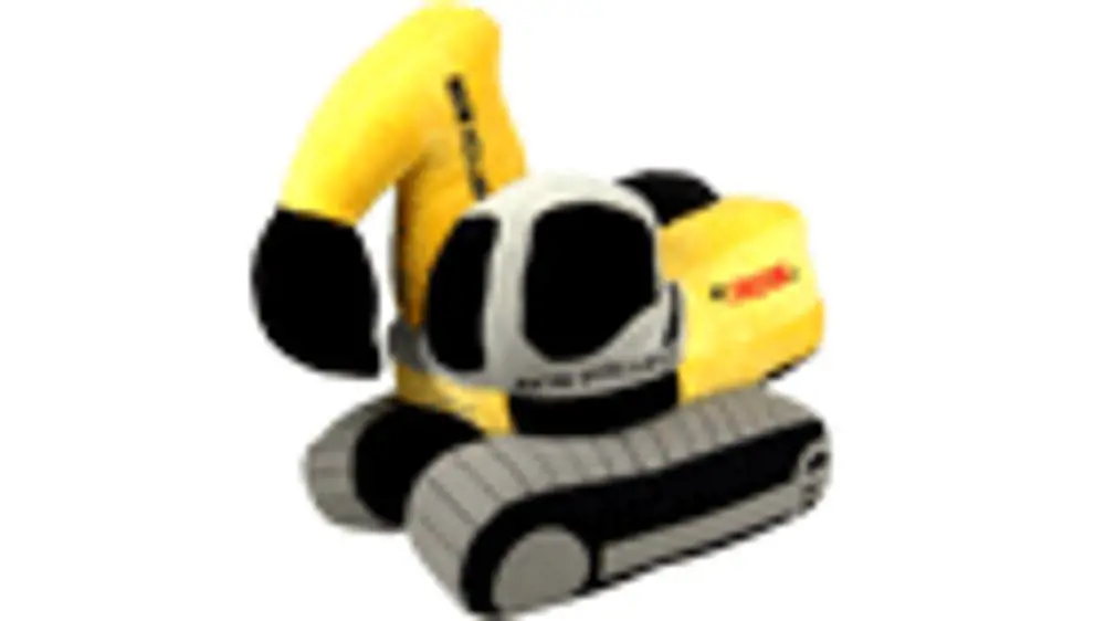Image 2 for #UHK1107 New Holland e305c Excavator Plush Toy