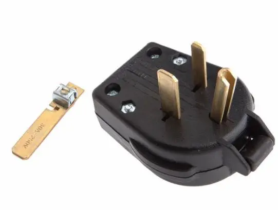 Image 3 for #F57602 Pin-Type Electrical Plug, 230-Volt, 50 AMP (32531)
