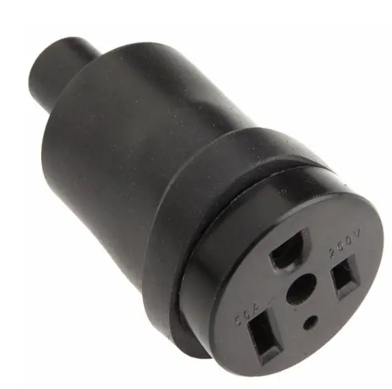 Image 1 for #F58401 Pin-Type Port Receptacle, 220-Volt