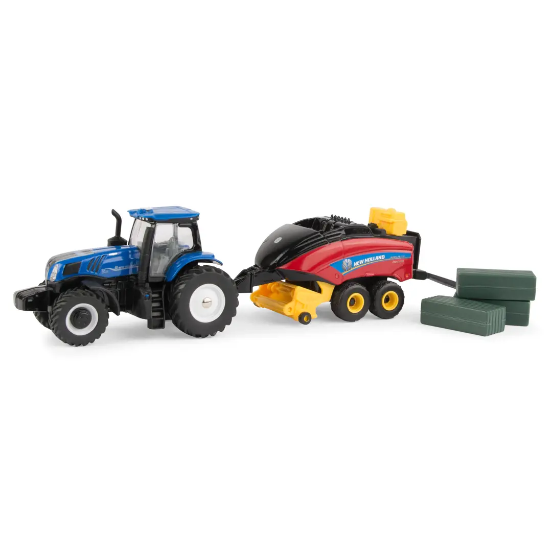 Image 1 for #ERT13948 1:64 New Holland T8.380 Tractor w/ Square Baler