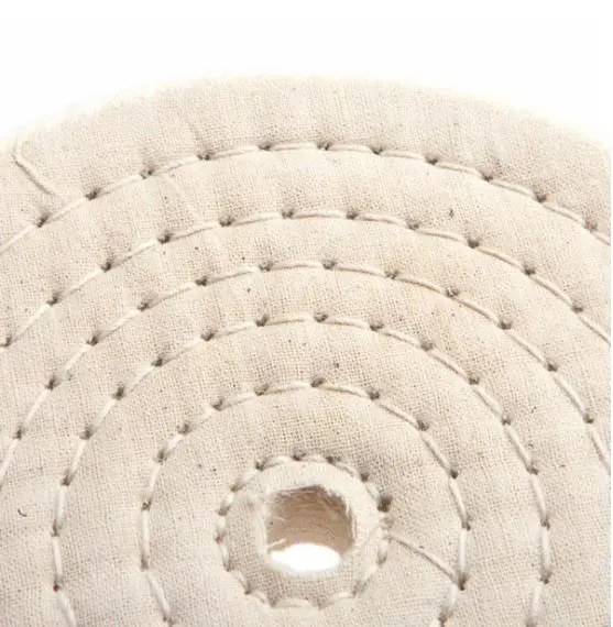 Image 2 for #F72040 Cotton Buffing Wheel, 6" x 1/2"