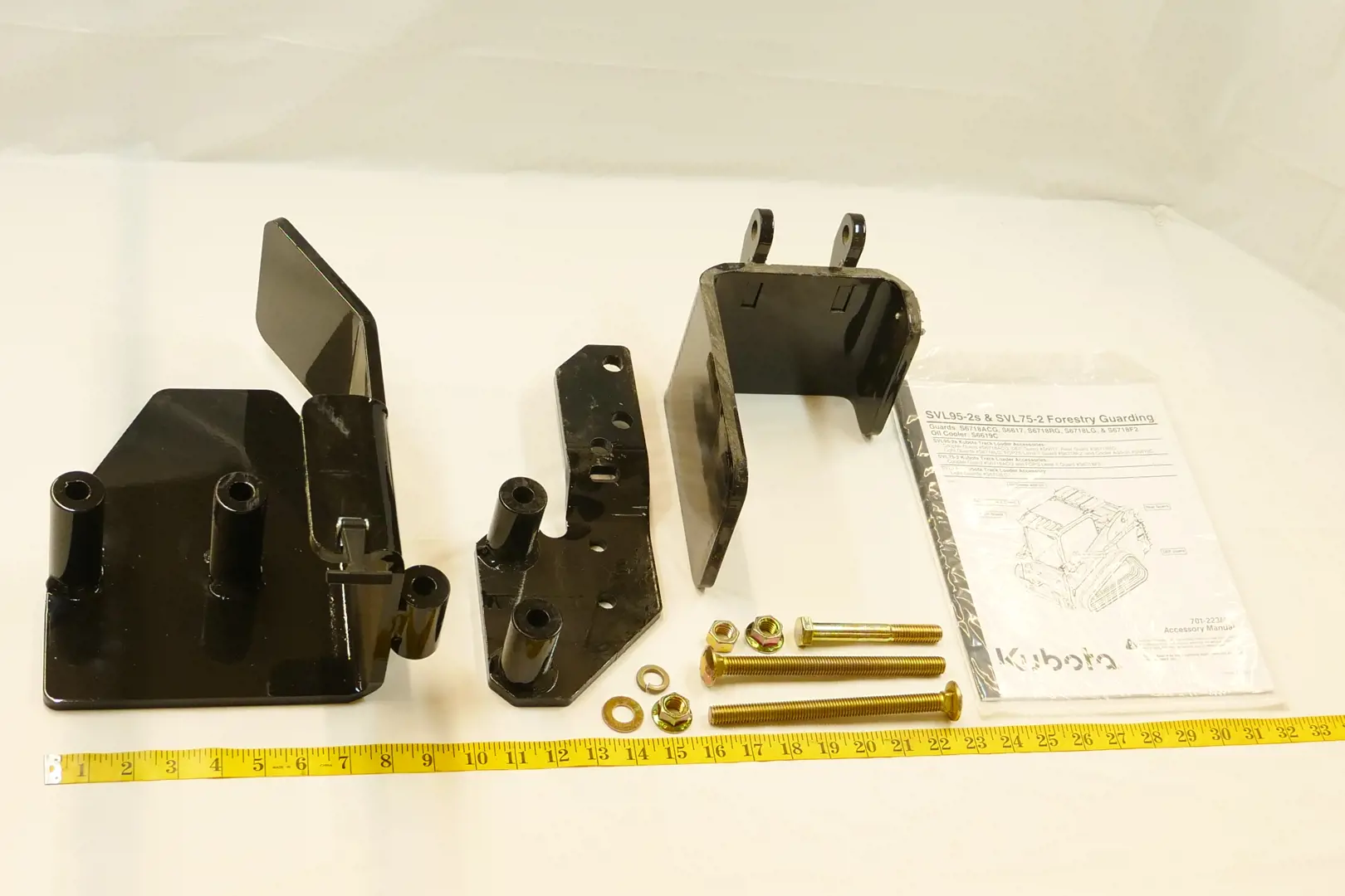 Kubota S6718ACG SVL75 / SVL952 / SVL97 AUXILIARY COUPLER GUARD KIT