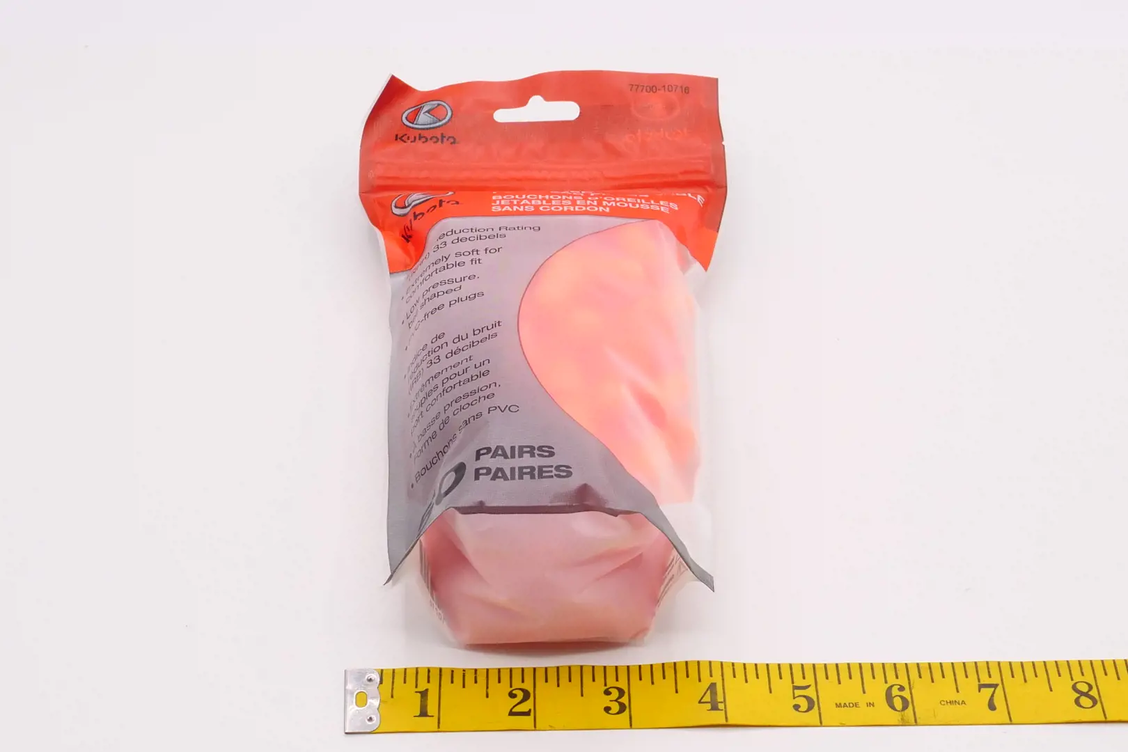 Image 3 for #77700-10716 Uncorded Disposable Foam Ear Plugs
