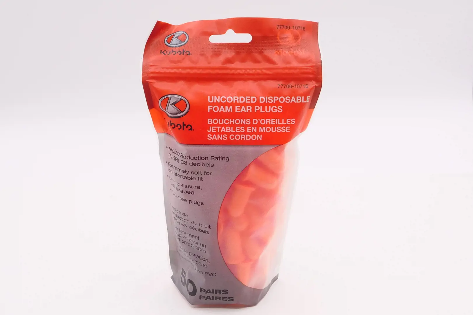 Image 2 for #77700-10716 Uncorded Disposable Foam Ear Plugs