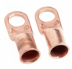 Forney #F60095 Lug for #1 Cable, 3/8" Stud, Premium Copper