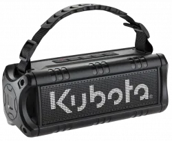 Kubota #77700-12846 Kubota Water-Resistant Bluetooth Speaker & Mounting Clamps