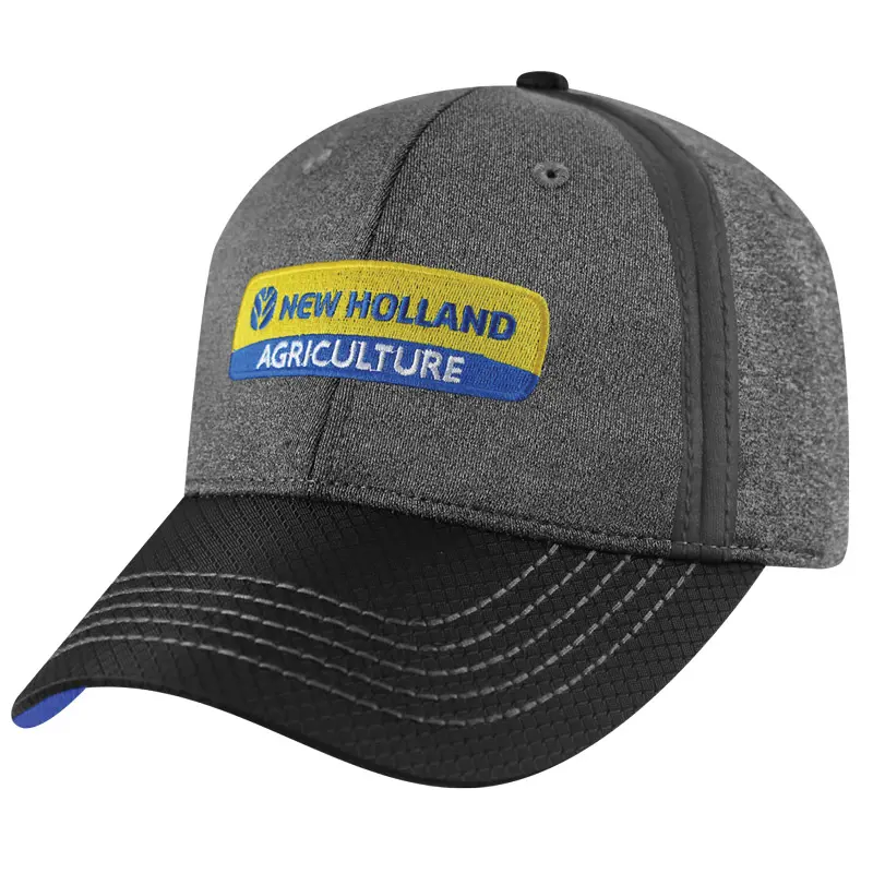 Image 1 for #NH07-2666 New Holland Melange Full Back Cap