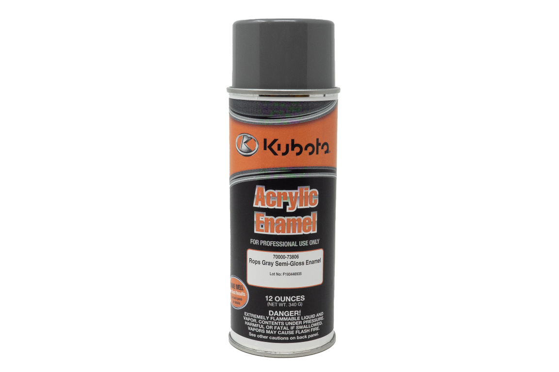Kubota 7000073806 PAINT, ROPS GREY