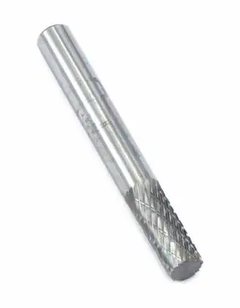 Image 1 for #F60120 Tungsten Carbide Burr, 1/4" Cylindrical (SA-1)