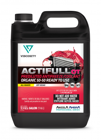 Viscosity Oil #76971NXYUS Antifreeze/Coolant Organic Premix - 2.5 Gallon